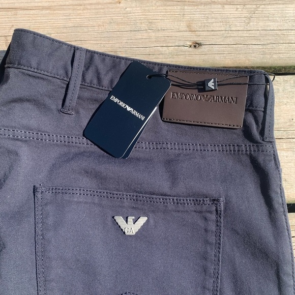 NWT Emporio Armani Men’s Slim Fit Pants - Size 38 - Picture 3 of 10